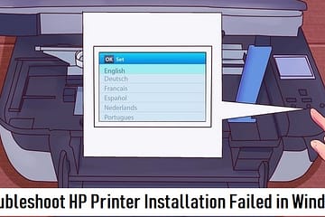 HP Printer Installation Failed in Windows