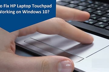 Fix HP Laptop Touchpad Not Working