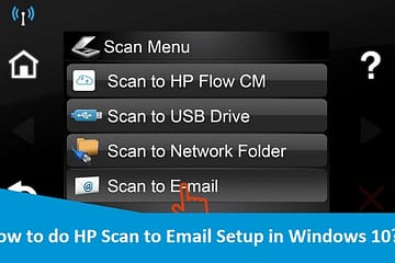 HP Scan to Email Setup in Windows 10