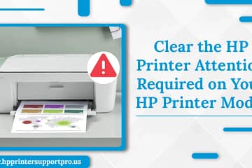 hp printer attention required