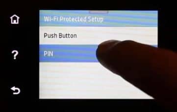 Now you are prompted to WPS PIN, hit on Pin.