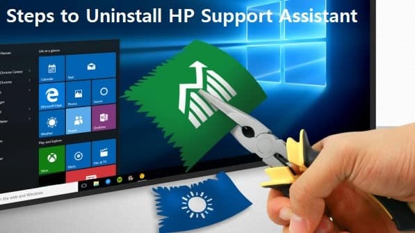 Uninstall HP Support Assistant