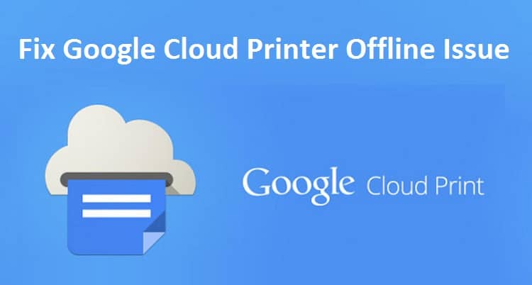 brother google cloud printer offline