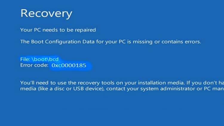 How to Fix Windows Error Code 0xc0000185 on HP PC?